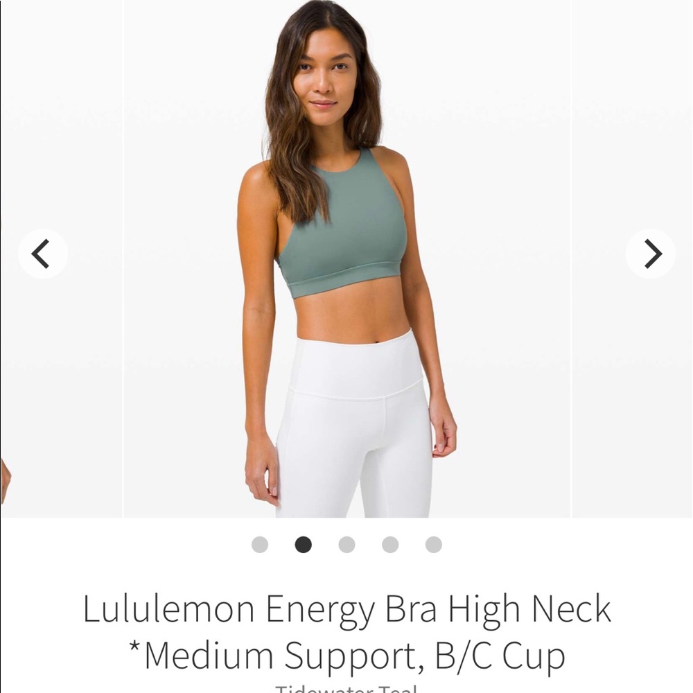 🍋 Lululemon teal sports bra 4